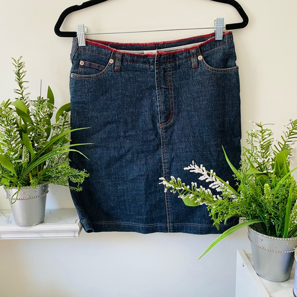 Denim skirt